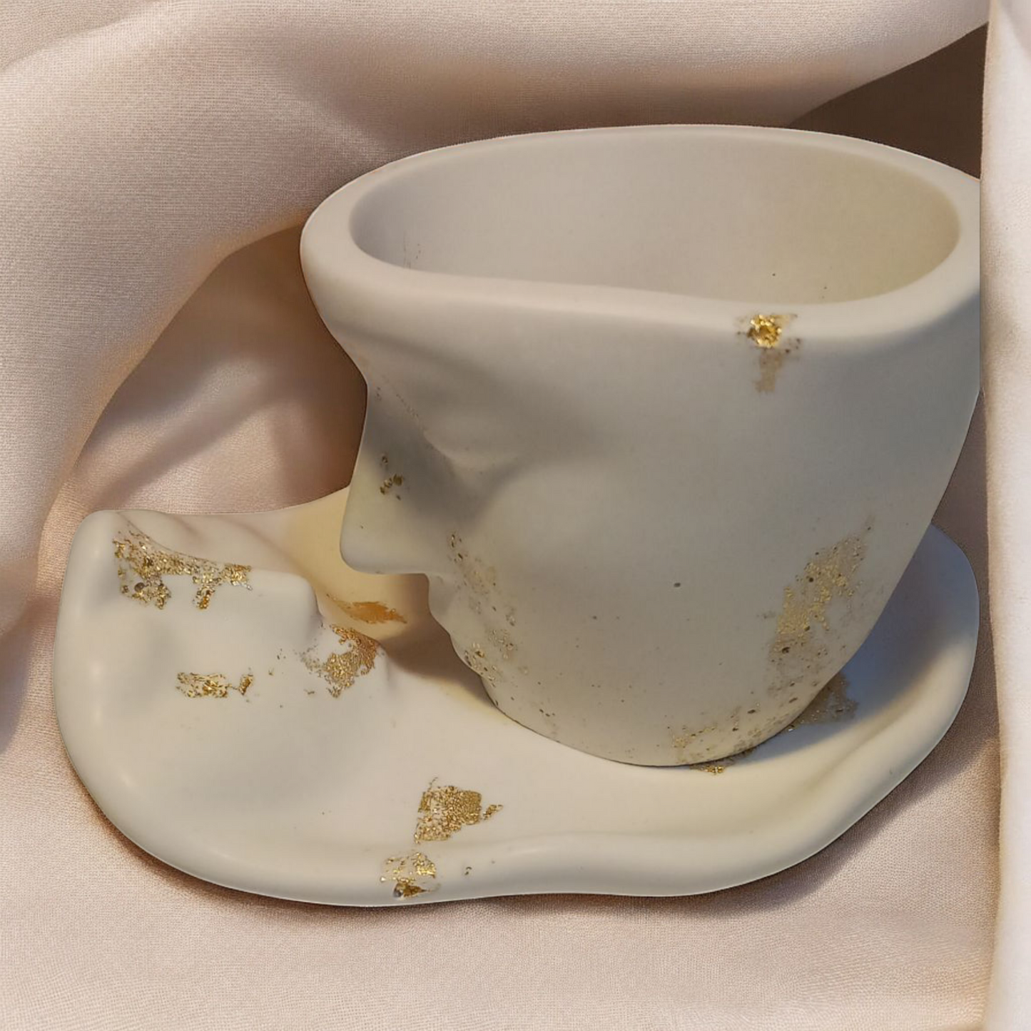 Vaso ornamentale, vaso decorativo in resina naturale, bomboniera personalizzabile